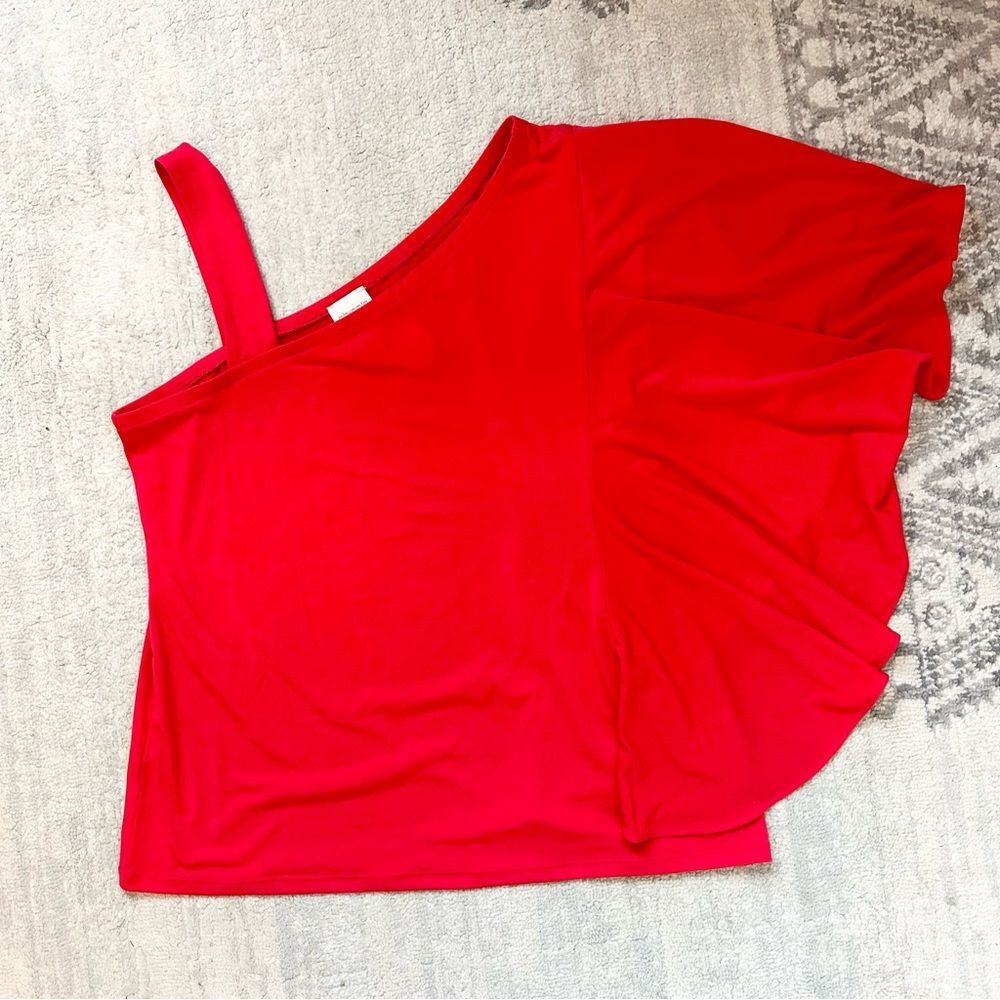New with tags Chicos size 1 – medium fun, red summer top